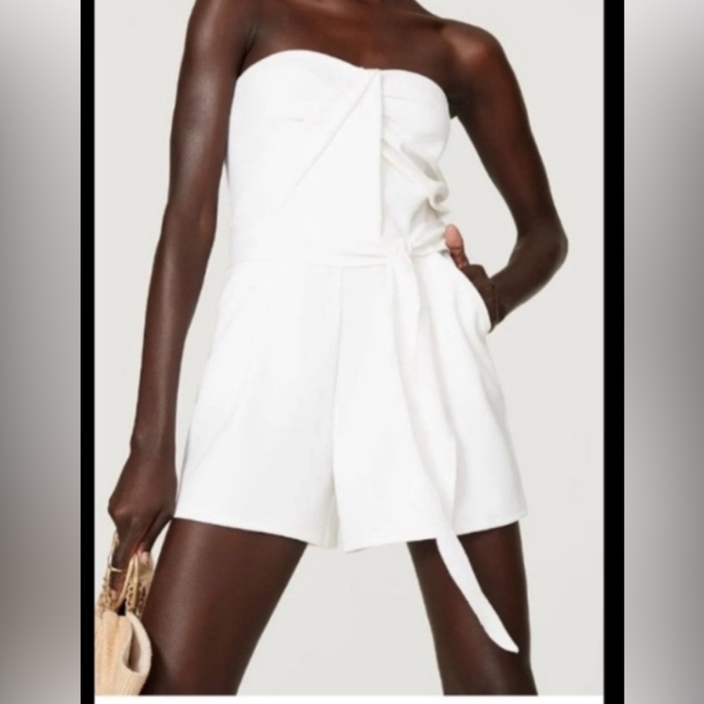Great Jones short white romper